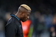 SSC Napoli's Victor Osimhen could lead the line for Nigeria against Cameroon